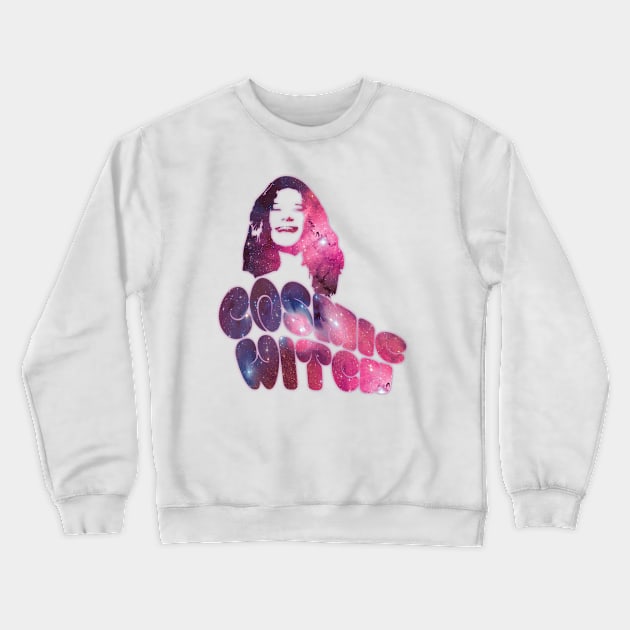 cosmic witch Crewneck Sweatshirt by tecnotequila